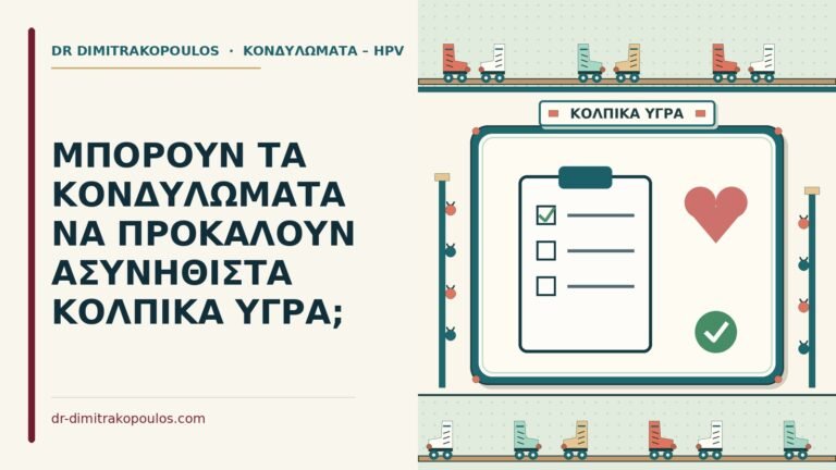 κονδυλώματα και κολπικά υγρά