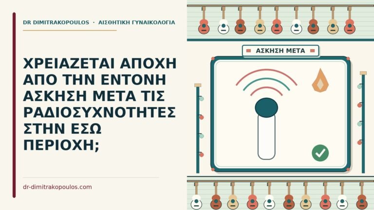 έντονη άσκηση μετά τις ραδιοσυχνότητες