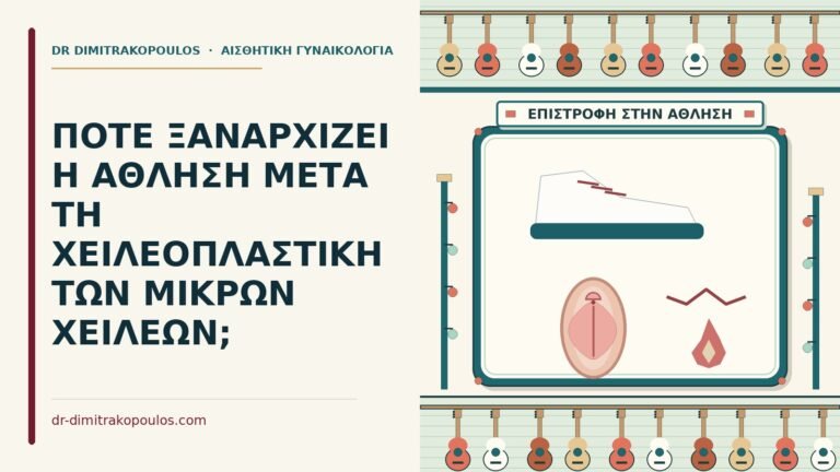 άθληση μετά τη χειλεοπλαστική