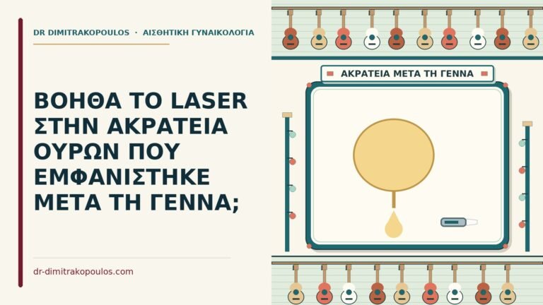 ακράτεια ούρων μετά τη γέννα
