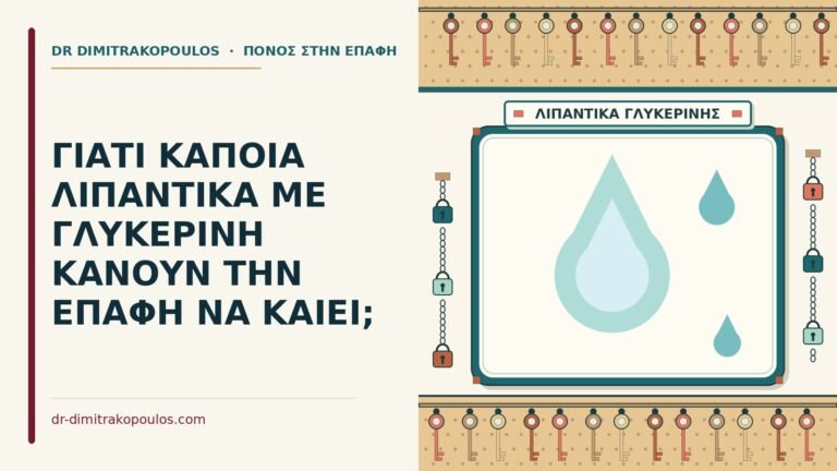 λιπαντικά με γλυκερίνη