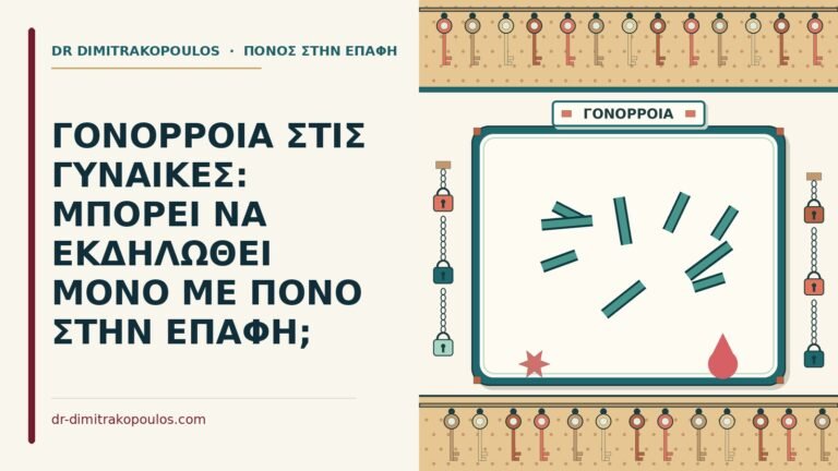 γονόρροια στις γυναίκες