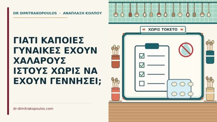 χαλαροί ιστοί χωρίς τοκετό
