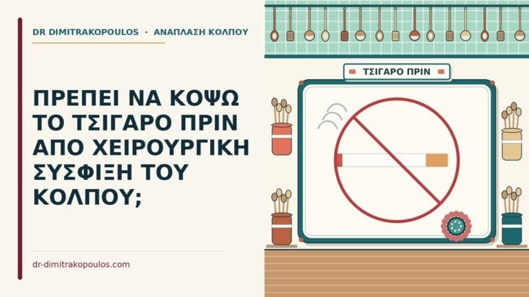 κάπνισμα πριν από χειρουργική σύσφιξη
