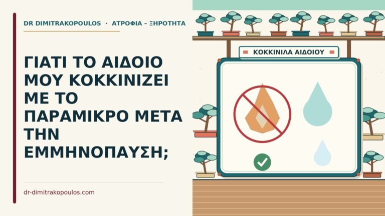 κοκκίνισμα στο αιδοίο