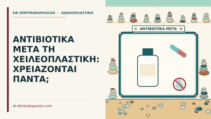 ΑΝΤΙΒΙΟΤΙΚΑ ΜΕΤΑ ΤΗ ΧΕΙΛΕΟΠΛΑΣΤΙΚΗ: ΧΡΕΙΑΖΟΝΤΑΙ ΠΑΝΤΑ; αντιβιοτικά