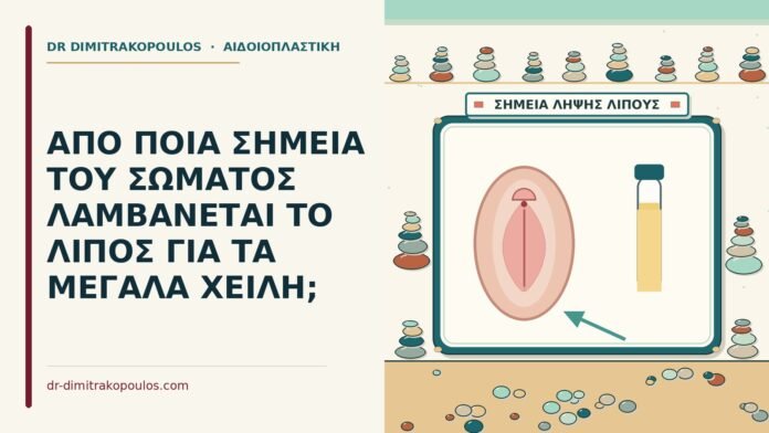 ΑΠΟ ΠΟΙΑ ΣΗΜΕΙΑ ΤΟΥ ΣΩΜΑΤΟΣ ΛΑΜΒΑΝΕΤΑΙ ΤΟ ΛΙΠΟΣ ΓΙΑ ΤΑ ΜΕΓΑΛΑ ΧΕΙΛΗ; λίπος