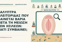 ΚΑΛΥΠΤΡΑ ΚΛΕΙΤΟΡΙΔΑΣ ΠΟΥ ΦΑΙΝΕΤΑΙ ΒΑΡΙΑ ΜΕΤΑ ΤΗ ΜΕΙΩΣΗ ΤΩΝ ΧΕΙΛΕΩΝ: ΓΙΑΤΙ ΣΥΜΒΑΙΝΕΙ; καλύπτρα κλειτορίδας