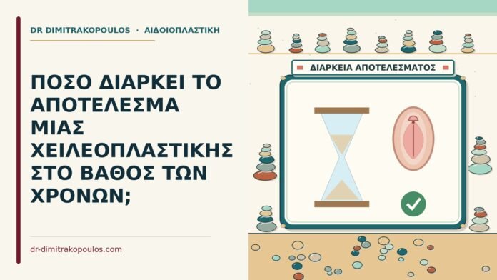 ΠΟΣΟ ΔΙΑΡΚΕΙ ΤΟ ΑΠΟΤΕΛΕΣΜΑ ΜΙΑΣ ΧΕΙΛΕΟΠΛΑΣΤΙΚΗΣ ΣΤΟ ΒΑΘΟΣ ΤΩΝ ΧΡΟΝΩΝ; χειλεοπλαστική