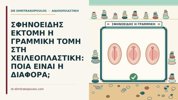 ΣΦΗΝΟΕΙΔΗΣ ΕΚΤΟΜΗ Η ΓΡΑΜΜΙΚΗ ΤΟΜΗ ΣΤΗ ΧΕΙΛΕΟΠΛΑΣΤΙΚΗ: ΠΟΙΑ ΕΙΝΑΙ Η ΔΙΑΦΟΡΑ; γραμμική τομή