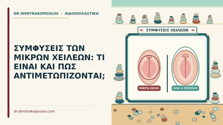 συμφύσεις των μικρών χειλέων
