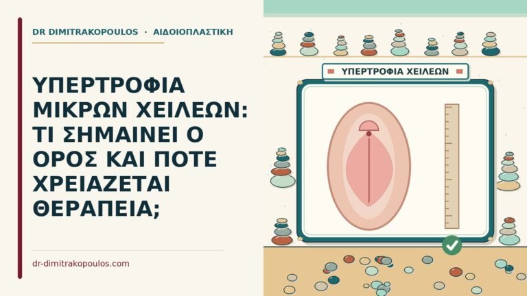 υπερτροφία μικρών χειλέων