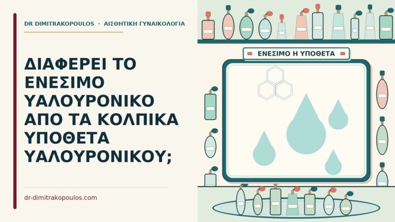 ενέσιμο υαλουρονικό