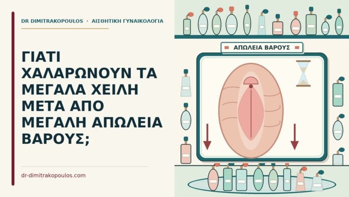 ΓΙΑΤΙ ΧΑΛΑΡΩΝΟΥΝ ΤΑ ΜΕΓΑΛΑ ΧΕΙΛΗ ΜΕΤΑ ΑΠΟ ΜΕΓΑΛΗ ΑΠΩΛΕΙΑ ΒΑΡΟΥΣ; απώλεια βάρους