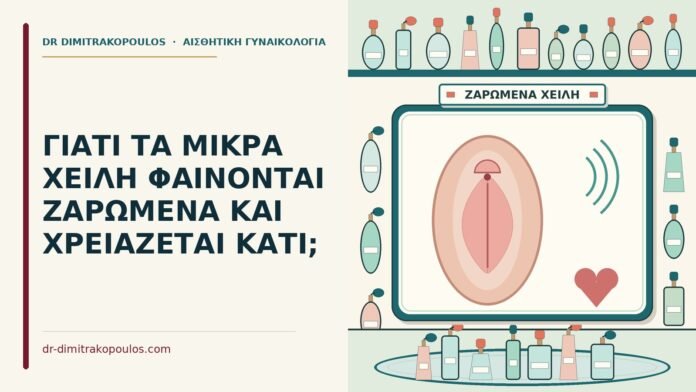 ΓΙΑΤΙ ΤΑ ΜΙΚΡΑ ΧΕΙΛΗ ΦΑΙΝΟΝΤΑΙ ΖΑΡΩΜΕΝΑ ΚΑΙ ΧΡΕΙΑΖΕΤΑΙ ΚΑΤΙ; ζαρωμένα μικρά χείλη