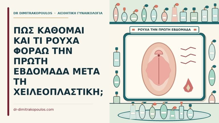 πρώτη εβδομάδα μετά τη χειλεοπλαστική