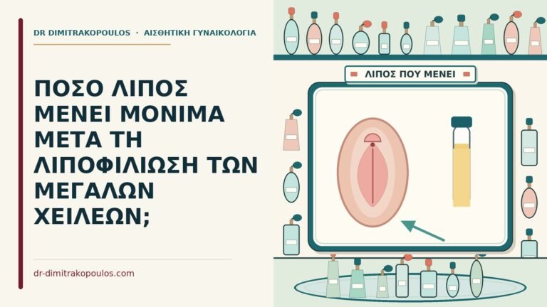 λιποφιλίωση των μεγάλων χειλέων