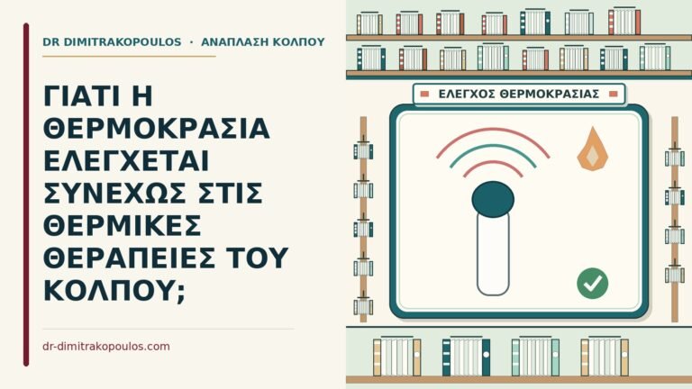 θερμοκρασία στις θερμικές θεραπείες του κόλπου