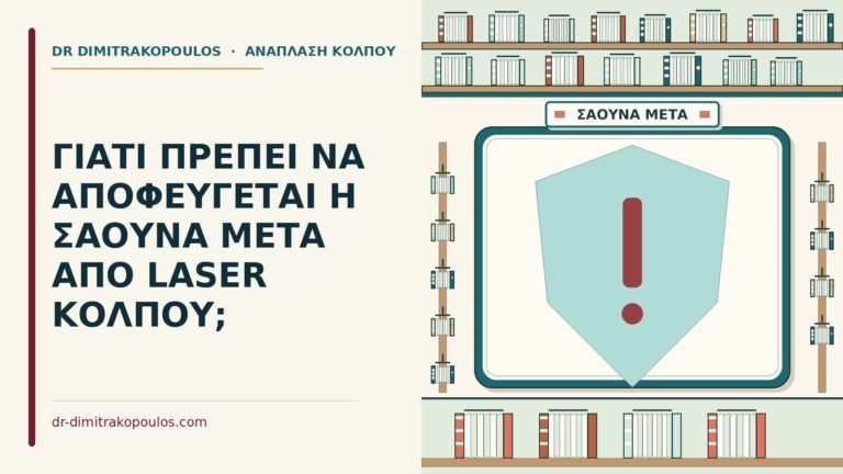 σάουνα μετά από laser κόλπου