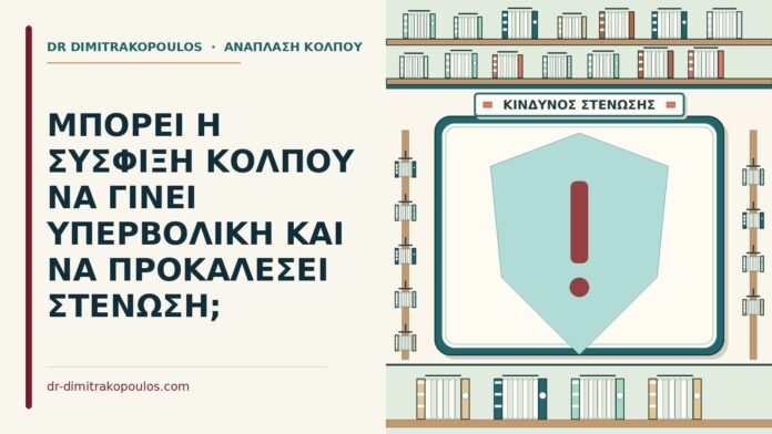 ΜΠΟΡΕΙ Η ΣΥΣΦΙΞΗ ΚΟΛΠΟΥ ΝΑ ΓΙΝΕΙ ΥΠΕΡΒΟΛΙΚΗ ΚΑΙ ΝΑ ΠΡΟΚΑΛΕΣΕΙ ΣΤΕΝΩΣΗ; στένωση μετά τη σύσφιξη κόλπου