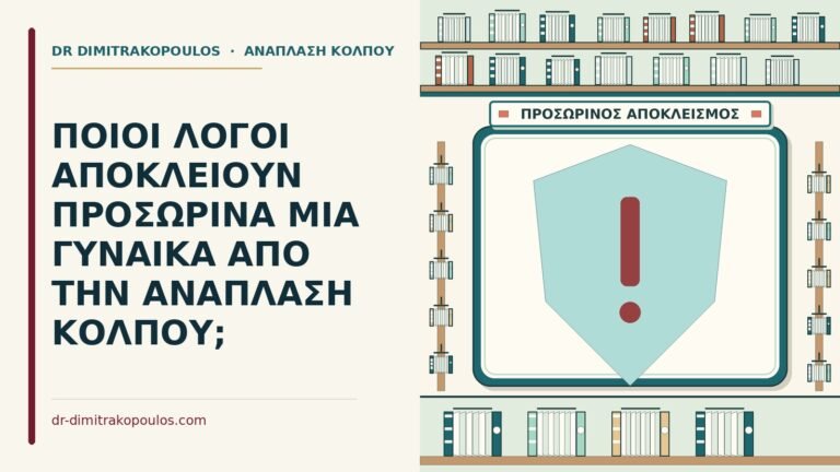 λόγοι που αποκλείουν προσωρινά