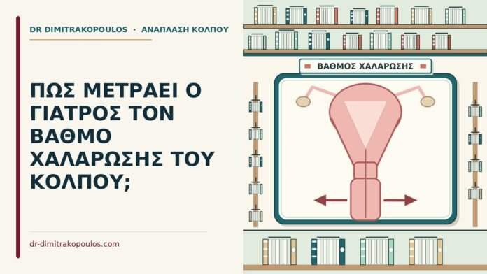 ΠΩΣ ΜΕΤΡΑΕΙ Ο ΓΙΑΤΡΟΣ ΤΟΝ ΒΑΘΜΟ ΧΑΛΑΡΩΣΗΣ ΤΟΥ ΚΟΛΠΟΥ; βαθμός χαλάρωσης του κόλπου