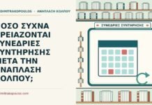 ΠΟΣΟ ΣΥΧΝΑ ΧΡΕΙΑΖΟΝΤΑΙ ΣΥΝΕΔΡΙΕΣ ΣΥΝΤΗΡΗΣΗΣ ΜΕΤΑ ΤΗΝ ΑΝΑΠΛΑΣΗ ΚΟΛΠΟΥ; συνεδρίες συντήρησης
