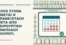 επανεξέταση μετά από χειρουργική ανάπλαση