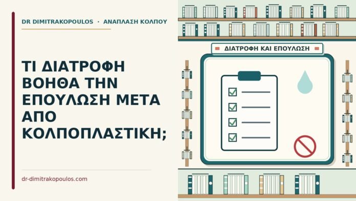 διατροφή μετά από κολποπλαστική