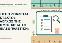 ΠΟΤΕ ΧΡΕΙΑΖΕΤΑΙ ΕΚΤΑΚΤΟΣ ΕΛΕΓΧΟΣ ΤΗΣ ΤΟΜΗΣ ΜΕΤΑ ΤΗ ΧΕΙΛΕΟΠΛΑΣΤΙΚΗ; χειλεοπλαστική