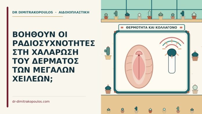 ΒΟΗΘΟΥΝ ΟΙ ΡΑΔΙΟΣΥΧΝΟΤΗΤΕΣ ΣΤΗ ΧΑΛΑΡΩΣΗ ΤΟΥ ΔΕΡΜΑΤΟΣ ΤΩΝ ΜΕΓΑΛΩΝ ΧΕΙΛΕΩΝ; μεγάλων χειλέων