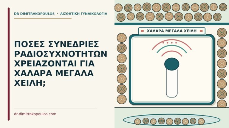 ραδιοσυχνότητες για χαλαρά μεγάλα χείλη