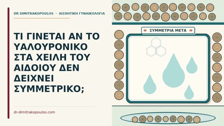 υαλουρονικό στα χείλη του αιδοίου