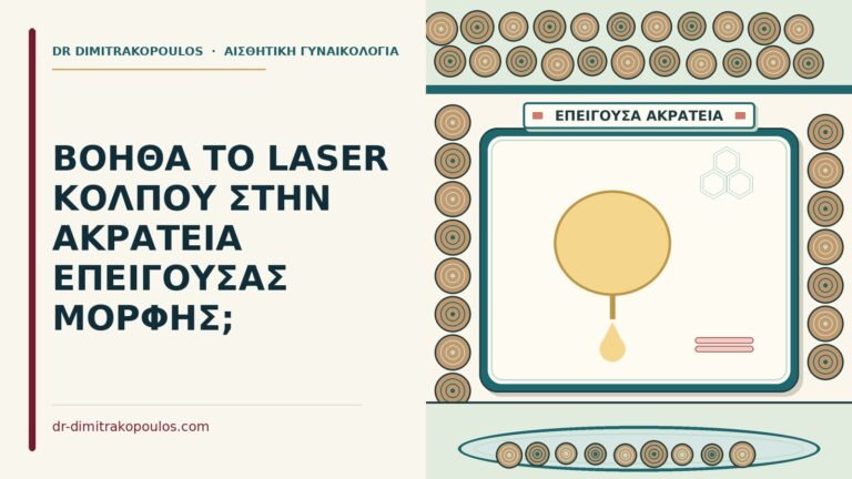 laser κόλπου στην ακράτεια επείγουσας μορφής
