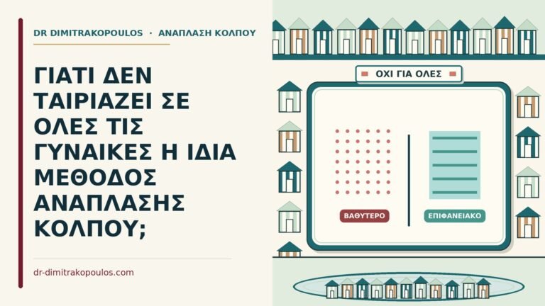 ίδια μέθοδος ανάπλασης κόλπου