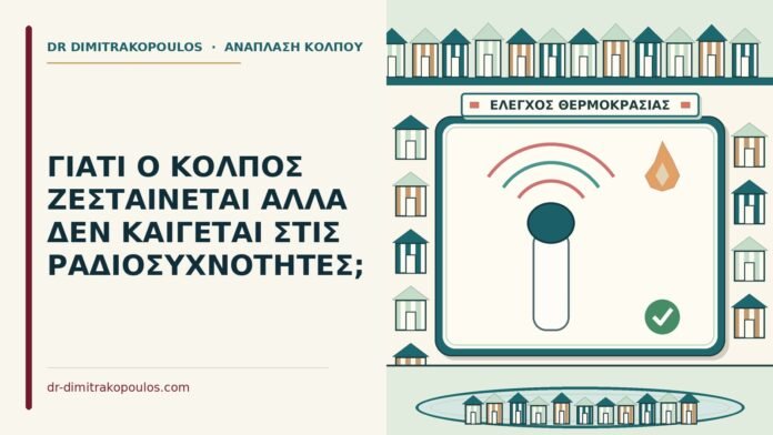 ΓΙΑΤΙ Ο ΚΟΛΠΟΣ ΖΕΣΤΑΙΝΕΤΑΙ ΑΛΛΑ ΔΕΝ ΚΑΙΓΕΤΑΙ ΣΤΙΣ ΡΑΔΙΟΣΥΧΝΟΤΗΤΕΣ; κόλπος ζεσταίνεται αλλά δεν καίγεται