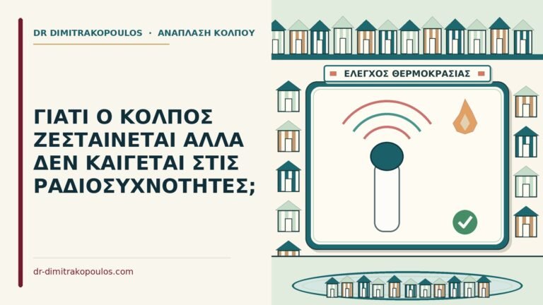 κόλπος ζεσταίνεται αλλά δεν καίγεται
