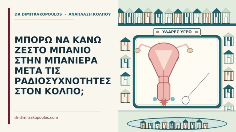 ζεστό μπάνιο στην μπανιέρα μετά τις ραδιοσυχνότητες