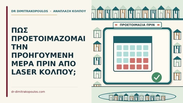 προετοιμάζομαι την προηγούμενη μέρα