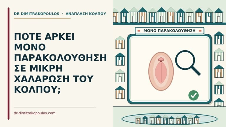 μικρή χαλάρωση του κόλπου