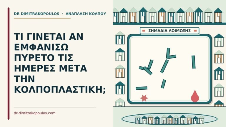 πυρετό τις ημέρες μετά την κολποπλαστική