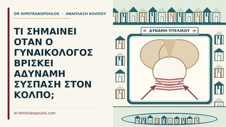 αδύναμη σύσπαση στον κόλπο