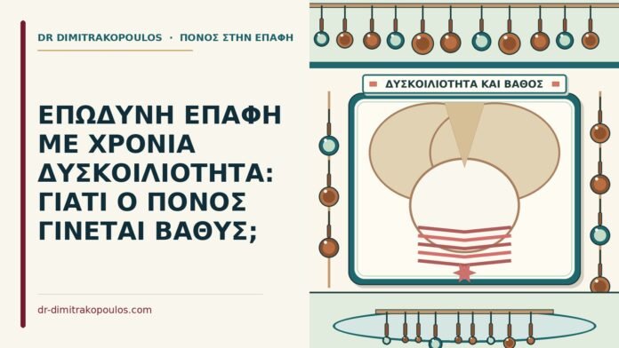 ΕΠΩΔΥΝΗ ΕΠΑΦΗ ΜΕ ΧΡΟΝΙΑ ΔΥΣΚΟΙΛΙΟΤΗΤΑ: ΓΙΑΤΙ Ο ΠΟΝΟΣ ΓΙΝΕΤΑΙ ΒΑΘΥΣ; χρόνια δυσκοιλιότητα