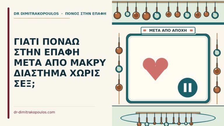 μακρύ διάστημα χωρίς σεξ