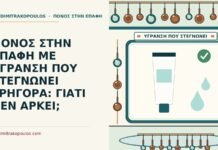 ύγρανση που στεγνώνει