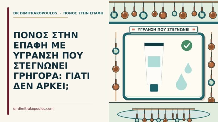 ύγρανση που στεγνώνει