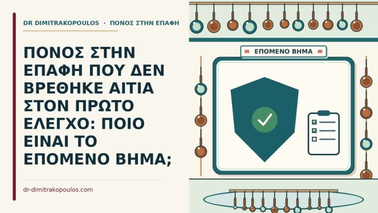 δεν βρέθηκε αιτία