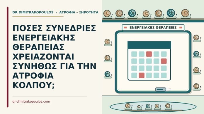 ΠΟΣΕΣ ΣΥΝΕΔΡΙΕΣ ΕΝΕΡΓΕΙΑΚΗΣ ΘΕΡΑΠΕΙΑΣ ΧΡΕΙΑΖΟΝΤΑΙ ΣΥΝΗΘΩΣ ΓΙΑ ΤΗΝ ΑΤΡΟΦΙΑ ΚΟΛΠΟΥ; ενεργειακής θεραπείας