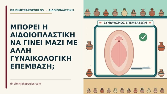 ΜΠΟΡΕΙ Η ΑΙΔΟΙΟΠΛΑΣΤΙΚΗ ΝΑ ΓΙΝΕΙ ΜΑΖΙ ΜΕ ΑΛΛΗ ΓΥΝΑΙΚΟΛΟΓΙΚΗ ΕΠΕΜΒΑΣΗ; αιδοιοπλαστική