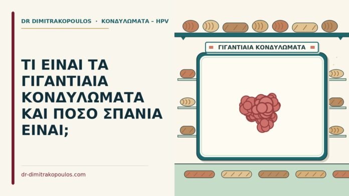 ΤΙ ΕΙΝΑΙ ΤΑ ΓΙΓΑΝΤΙΑΙΑ ΚΟΝΔΥΛΩΜΑΤΑ ΚΑΙ ΠΟΣΟ ΣΠΑΝΙΑ ΕΙΝΑΙ; γιγαντιαία